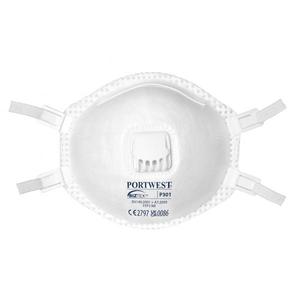 PORTWEST-Masque P301WHR blanc avec valve FFP3-EAN 5036108160044 SIGNAGE ET SÉCURITÉ - Product Image 1