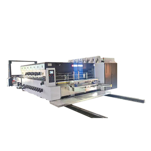 Giá tốt nhất tốc độ cao Tự động flexo sóng in slotter chết máy cắt - Product Image 2