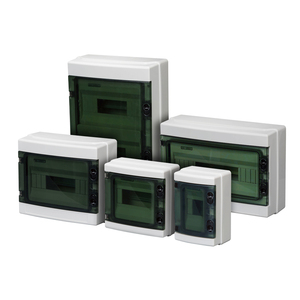 Caja <span class=keywords><strong>de</strong></span> Distribución Eléctrica Impermeable Serie HA <span class=keywords><strong>de</strong></span> 4/8/12/18/24 Vías, Caja <span class=keywords><strong>de</strong></span> Distribución <span class=keywords><strong>de</strong></span> Energía Mcb <span class=keywords><strong>de</strong></span> Plástico ABS para Exteriores - Product Image 1