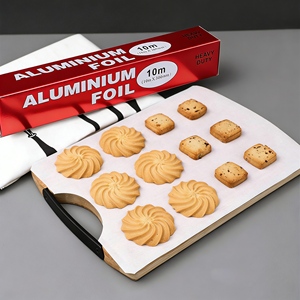 Rollo de Papel de Aluminio de Grado Alimenticio 8011 Personalizado de Fábrica, Papel de Aluminio Doméstico para Envasado y Cocina - Product Image 5