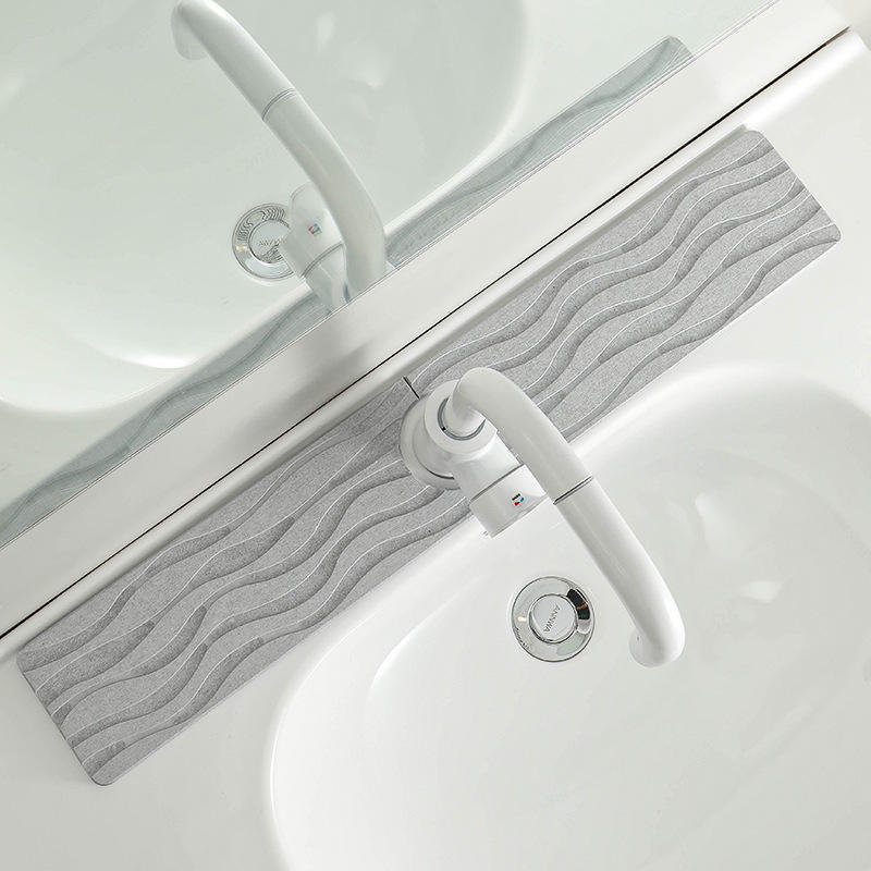 Water wave style-medium gray