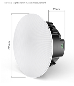 Altavoz de Techo Activo Inalámbrico Coaxial Bidireccional Profesional <span class=keywords><strong>con</strong></span> Bluetooth y Control Remoto - Product Image 3