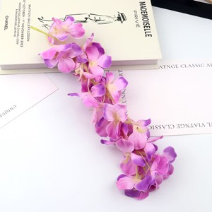 <b>Artificial</b> Wisteria Vines Silk Flower <b>Hydrangea</b> Wedding Decoration Wall Ceiling Hanging Outdoor Home Props - Product Image 5