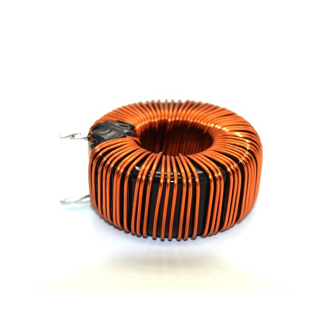 100uH High Current Low Loss Toroidal Coil Power Inductor with Enamelled Copper Wire RoHS Compliant for Automotive Electronics