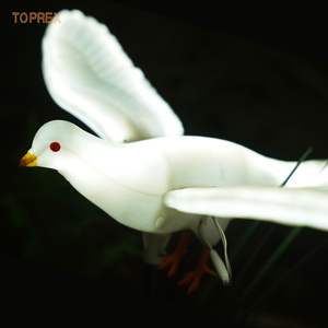 Lampe <span class=keywords><strong>de</strong></span> jardin extérieure Dynamic Pigeon avec indice d'étanchéité IP65 pour les décorations <span class=keywords><strong>de</strong></span> Noël, d'Halloween et du Nouvel An - Product Image 3