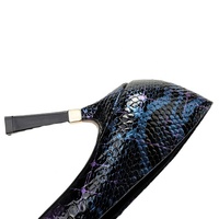 Escarpins formels à talons fins de couleur unie personnalisés pour femmes, antidérapants, tendance mode pour l'été