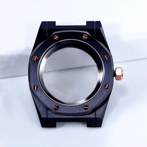 Boîtier <span class=keywords><strong>de</strong></span> <span class=keywords><strong>montre</strong></span> octogonal en acier inoxydable 316L, 39mm, verre saphir étanche à 100m pour Miyota 9015 9039, pièces <span class=keywords><strong>de</strong></span> <span class=keywords><strong>montre</strong></span> fines - Product Image 1