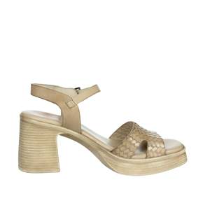 Sandalias Donna con Plataforma y Tacón de Cuña 7061 Negras, Zapatos de Mujer - Product Image 4
