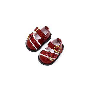 รองเท้าตุ๊กตาเด็กผู้หญิงสำหรับ<span class=keywords><strong>ตุ๊กตา</strong></span>ผ้าฝ้ายขนาด 20 ซม. รองเท้าหนัง เสื้อผ้า<span class=keywords><strong>ตุ๊กตา</strong></span> และอุปกรณ์เสริมสำหรับแต่งตัว - Product Image 6