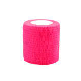 Enveloppe équine vétérinaire cohésive de haute qualité Bandage auto-adhésif sans latex <span class=keywords><strong>facile</strong></span> à déchirer pour chevaux avec tissu non tissé - Product Image 6