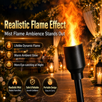 Lumière à flamme simulée pour Halloween, lumière LED à flamme artificielle suspendue pour maison hantée, bar, décoration d'ambiance pour fête d'Halloween