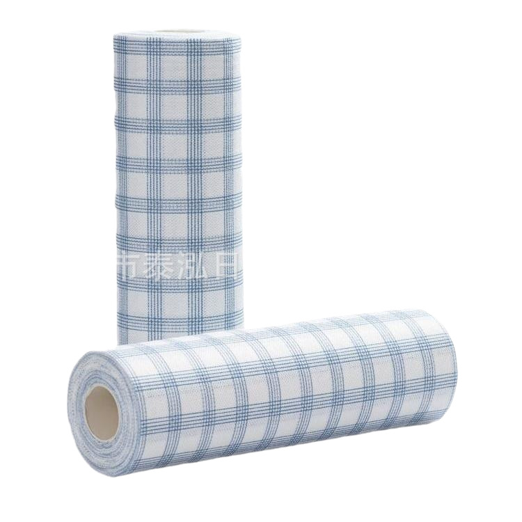 Plaid bleu