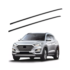 Portaequipajes para coche negro con sección de pasta para <span class=keywords><strong>HYUNDAI</strong></span> <span class=keywords><strong>TUCSON</strong></span> - Product Image 1