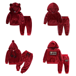 Conjunto de Pantalones y Sudadera con Capucha para Niños, Ropa Deportiva de Otoño e Invierno para Niños y Niñas - Product Image 2