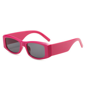HISTOIRE XY8672 Lunettes de soleil rétro personnalisées avec propre logo Lunettes de soleil à petite monture et jambe large Lunettes de soleil Vintage Blanc Noir Carrées - Product Image 3