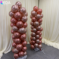 Columnas de Globos Inflables Automáticas de Alta Calidad LEDA, Arcos de Globos, Decoraciones para Fondos de Bodas y Banquetes
