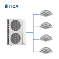 Système de climatisation centralisé multi-zones TICA 20HP 380V avec contrôle intelligent pour les écoles