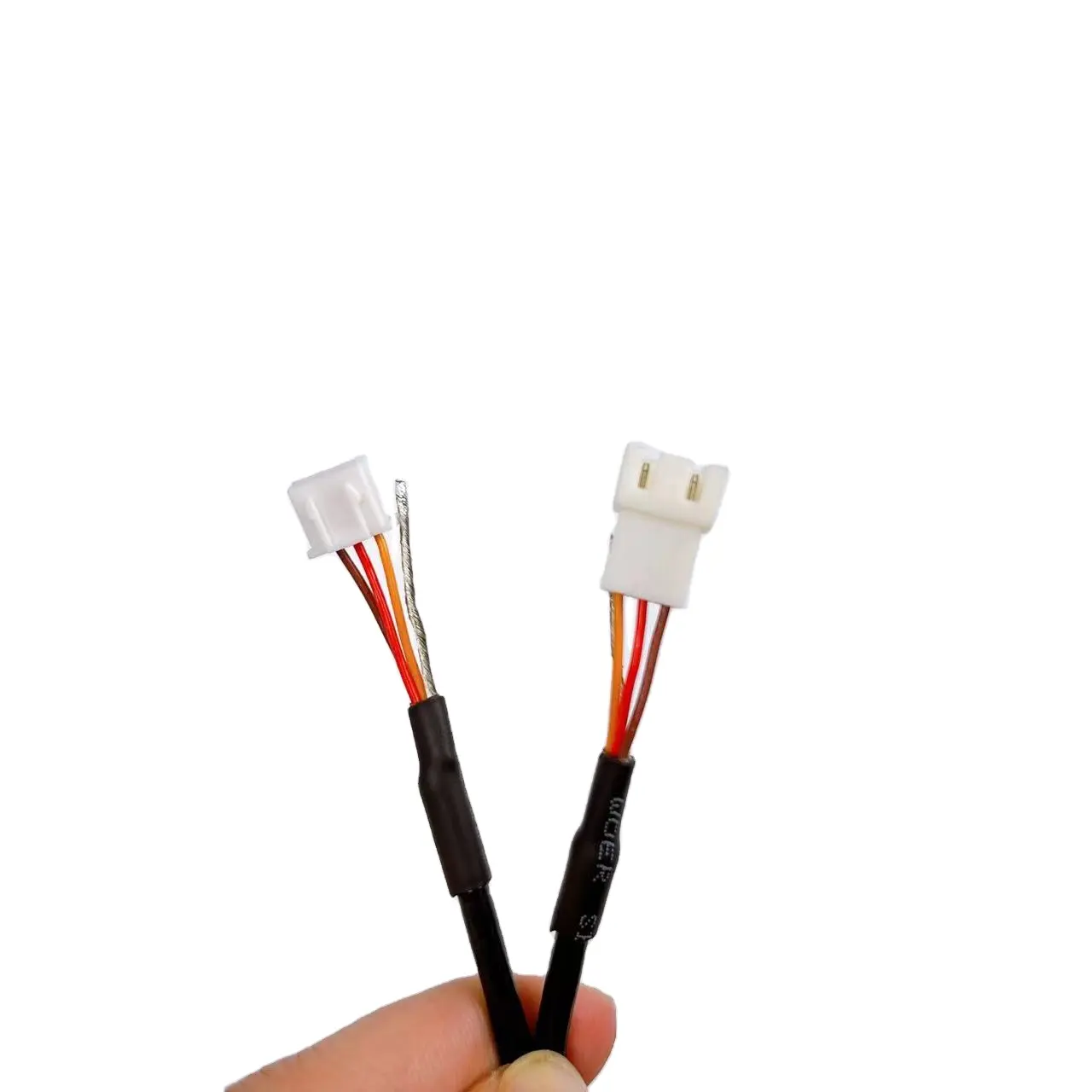 Extension Plug 3 cores shield cable for 2 Cell JST-XH Type RC Lipo Battery Balance Cable Extension Lead for Lipo Battery