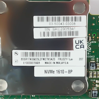 Adaptador de Conmutador NVMe U.2 PCIe Broadcom 1610-8P 02YE536 Usado, Controlador RAID 4Y37A09764