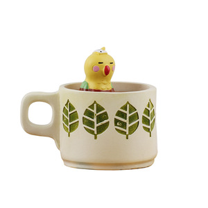Duck Shaped Resin Cup Storage Box Home Decoration Craft Gift Item Holder - Product Image 5