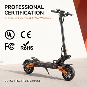 Dual Motor Scooter Adult 50MPH Offroad 11" Tubeless Tire E With Hydraulic Suspension <b>Turn</b> Signal H9 Extreme Performance Equipped - Product Image 5