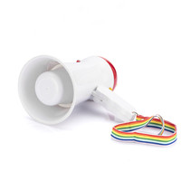 Venta al por mayor Ventas Directas altavoz de mano al aire libre inalámbrico Mini megáfono al aire libre megáfono de plástico