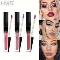 KIMUSE6 Color Matte – Gloss à lèvres mat longue tenue, hydratant, anti-transfert et sans traces
