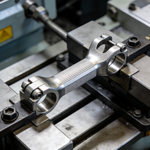 Piezas de Aluminio Anodizado Personalizadas de Fábrica, Piezas Mecanizadas por CNC, Manillar de Montaje Directo de Aluminio para Motocicleta Eléctrica - Product Image 1