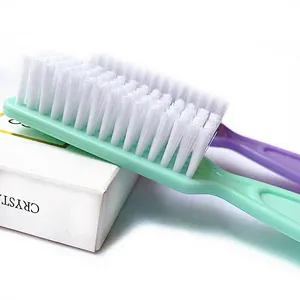 Brosse à ongles professionnelle avec manche en bambou pour le nettoyage des ongles en acrylique et gel UV, élimination de la poussière, nettoyage de la poudre - Soin des ongles et manucure - Product Image 5