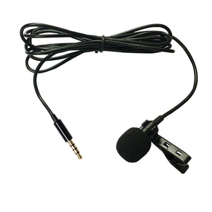 Mini Tie-clip Condenser Miniature Lavalier Microphone Microfone Light-weight,condenser Microphone Professional <strong>Mic</strong> 35HZ-18KHZ - Product Image 6
