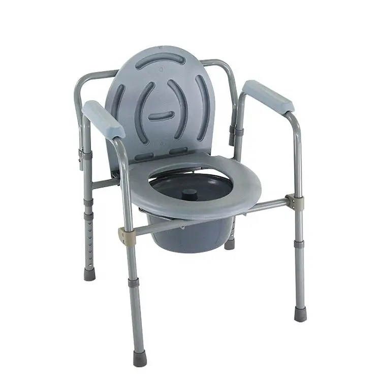 hot products portable foldable patient transfer shower commode price bath toilet chair disabled