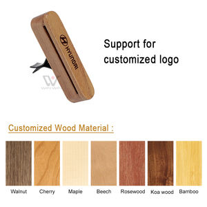 Penyegar Udara Mobil Clip-On Custom 2024 Tanpa Minyak Esensial, Diffuser Clip Ventilasi Mobil Kayu Kosong - Product Image 5