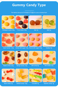 OEM/ODM Superfood meyve sebze sakızlı yetişkin ve çocuk sebzeler sakızlı için yetişkin ve Vitamin Gummies için genel sağlık vitamini - Product Image 4