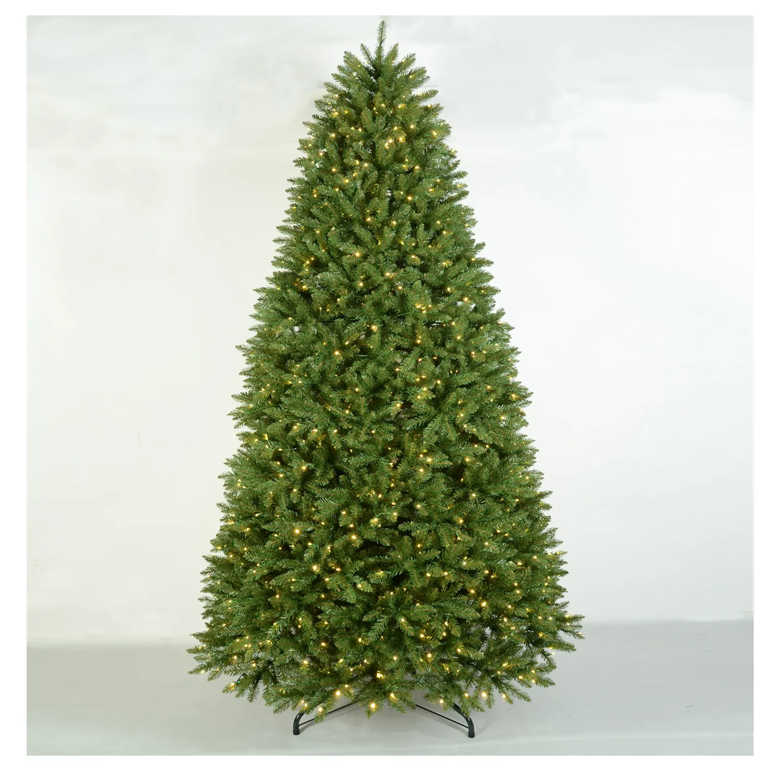 Best Verkopende Groothandel 7Cm + 0.12Mm * 0.12Mm Pvc Kerstboom Met Warm Wit Led Licht Verpakt Gratis Monsters