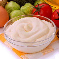 Vente directe d'usine 1 kg de mayonnaise chaude Sauce pour salade Assaisonnement universel pour barbecue et pâtisserie Certifié Halal Emballé en boîte