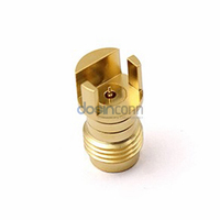 Connecteur coaxial RF 1,85 mm à montage sur bord de circuit imprimé DC-70GHz, faible VSWR 50 Ohms, micro-ondes de précision