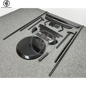 Kit extérieur complet en fibre de carbone sèche, finition brillante, tissage sergé, pour Mercedes Benz G Wagon W464 G500 G580 G63 2025, couvre-roue arrière - Product Image 2