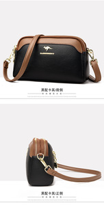Hot Selling Brand Women <b>Shoulder</b> Bags High Quality Pu Leather Handbags Ladies Adjustable <b>Strap</b> <b>Shoulder</b> Handbags - Product Image 4