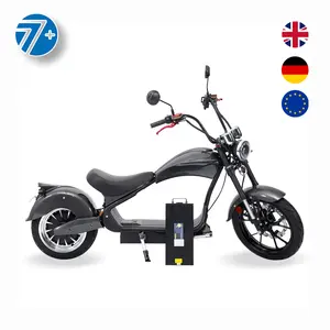 2023 New Model 3000w 45km/h Electric Scooter Motorcycle Popular Citycoco Chopper