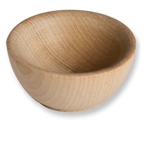 Ensemble de bols à salade en bois naturel sculpté sur mesure de haute qualité fabriqués à la main hautement polis pour la maison et le restaurant emballés dans un carton - Product Image 2