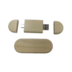 Biểu Tượng Tùy Chỉnh New 2-In-1 OTG Ổ Đĩa Flash Bằng Gỗ <span class=keywords><strong>USB</strong></span> 2.0/3.0 16GB-64GB type-C Điện Thoại Di Động Lưu Trữ - Product Image 2