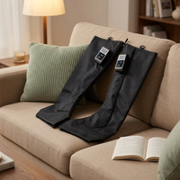 Bottes de compression sans fil rechargeables YIJIAN avec fonction de massage à 7 niveaux de pression et mémoire pour personnes âgées