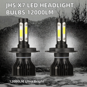 Nuevas Bombillas LED para Faros Delanteros de Coche H4 H7 H11 de Ajuste Universal, 6500K, 12000LM, 60W - Product Image 2