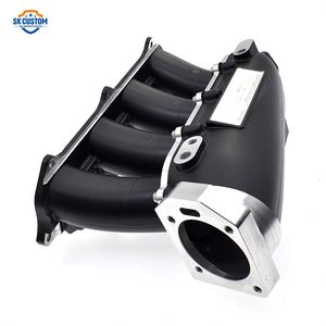 ホンダKシリーズK20a K20a2 K20a3 K24a1 K24a4エンジン用溶接アルミニウム超ストリートインテイクマニホールド - Product Image 3