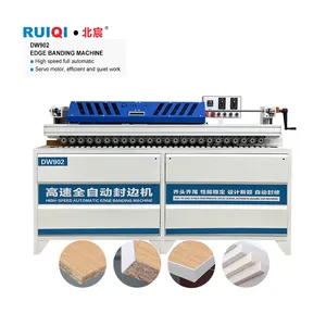 Factory Direct Price Benchtop Edgebander High Speed Melamine Plate Automatic Edge Banding Machine