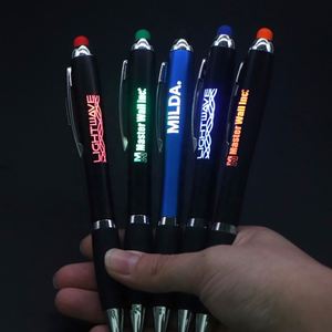 Bolígrafo Premium con Luz LED y Grabado de Logotipo Personalizado para Regalo Promocional Corporativo, Venta al Por Mayor - Product Image 1