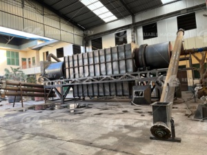 Four de pyrolyse rotatif à charbon actif continu haute efficacité de 0,5 à 1 tonne avec moteur <span class=keywords><strong>pour</strong></span> la fabrication de charbon de <span class=keywords><strong>bois</strong></span> et télécommande - Product Image 6