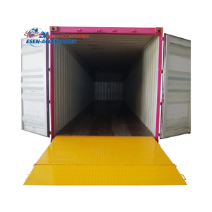 बिक्री के लिए भारी शुल्क शिपिंग कंटेनर फोर्कलिफ्ट लोडिंग कंटेनर रैंप - Product Image 1