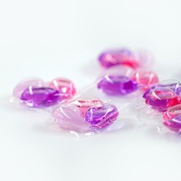 Kapsul sabun cucian cair Pods deterjen pakaian cuci pakaian OEM 3in1
