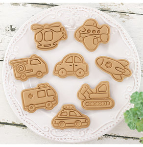 Set di Tagliabiscotti con Stampe di Auto <span class=keywords><strong>e</strong></span> Aerei, Ideale per Feste di Compleanno <span class=keywords><strong>e</strong></span> Regali per Bambini - Product Image 3